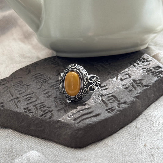 Delicate Artisan Silver Ring