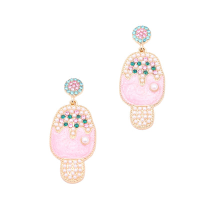 Delicate Artisan Pearl Earring
