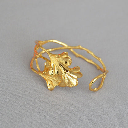 Vintage Handmade Gold Bracelet