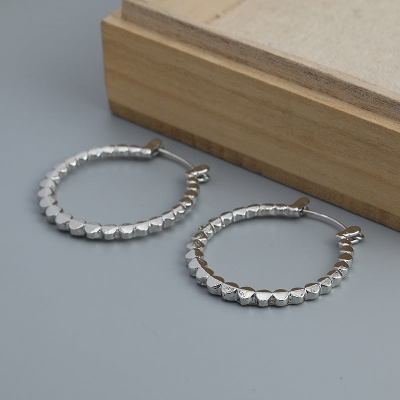 Romantic Silver Earring for Special Moments