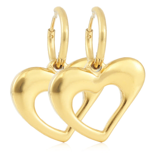 Vintage Handmade Gold Earring