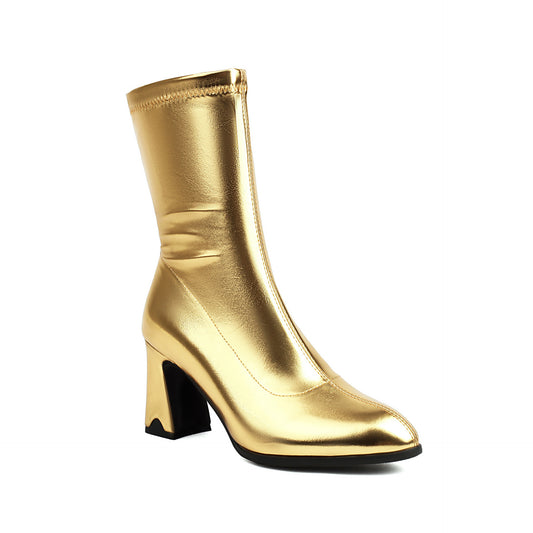 Chic Orthopedic Boots with Unique Design