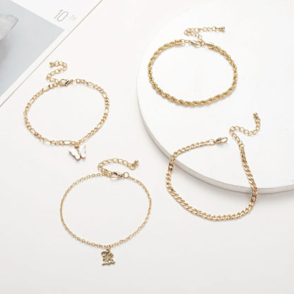 Beautiful Gold Set with Unique Style