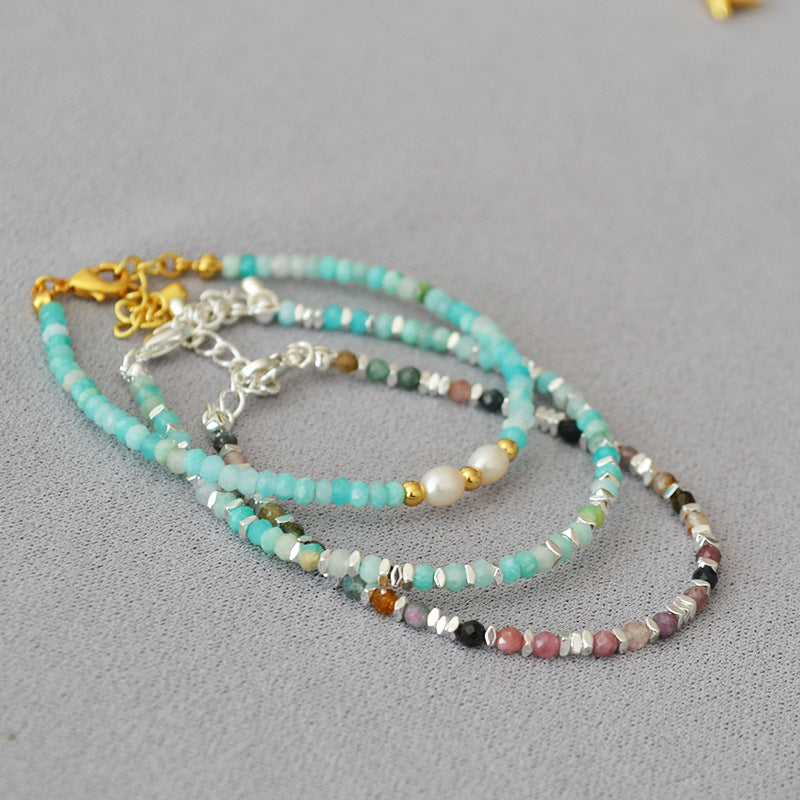 Delicate Artisan Pearl Bracelet