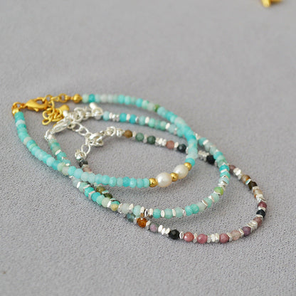 Delicate Artisan Pearl Bracelet