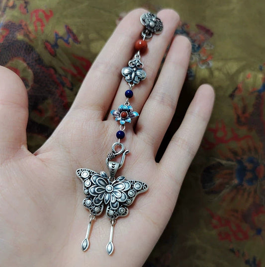Delicate Artisan Silver Pendant