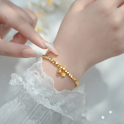 Vintage Handmade Gold Bracelet