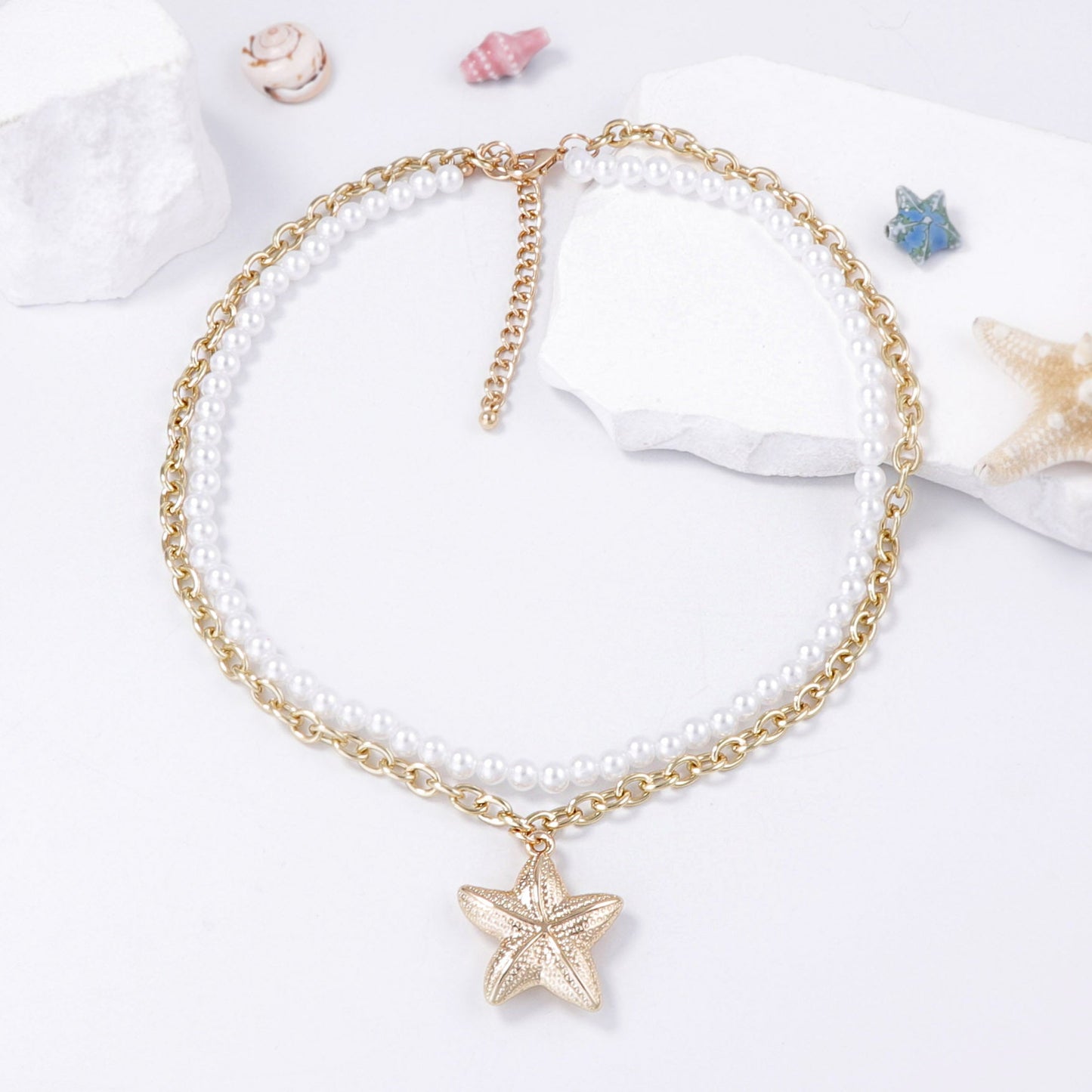 Vintage Handmade Pearl Necklace