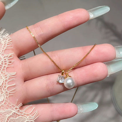 Romantic Pearl Necklace for Special Moments