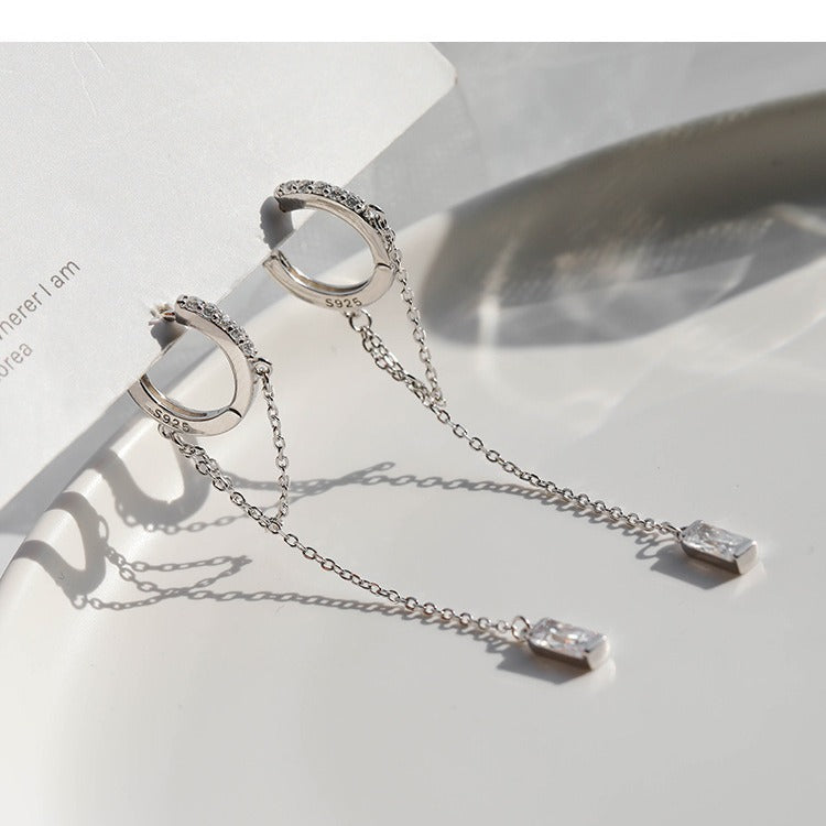 Classic Silver Earring with Timeless Appeal