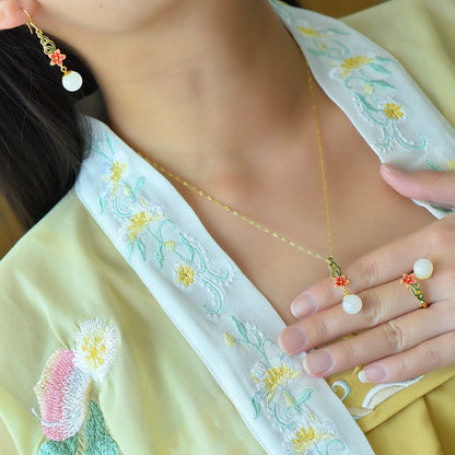 Delicate Artisan Silver Necklace