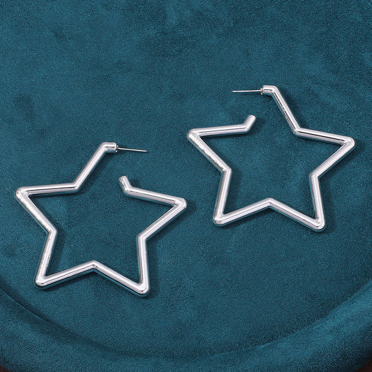 Delicate Artisan Gold Earring