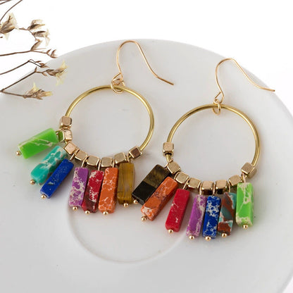 Vintage Handmade Gold Earring