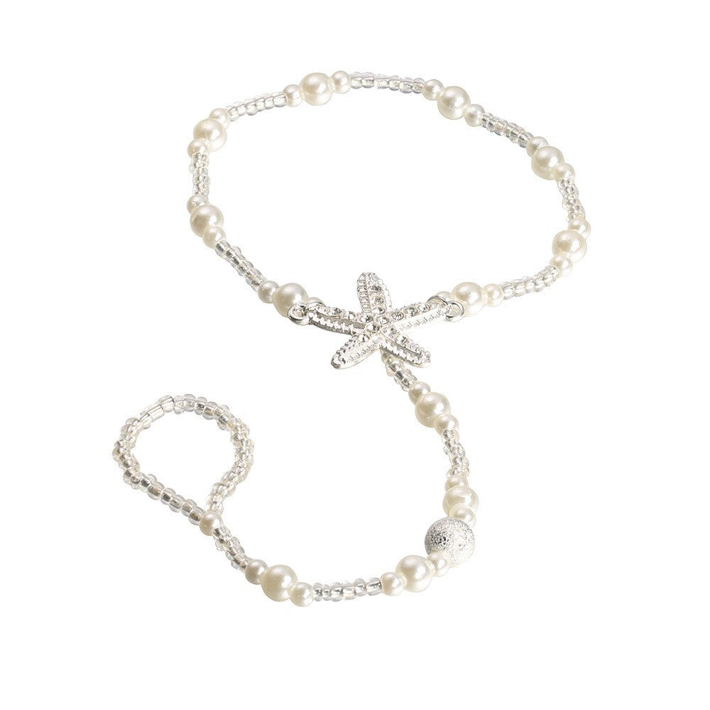 Stunning Pearl Anklet for Daily Wear
