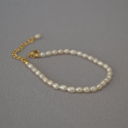 Vintage Handmade Pearl Bracelet