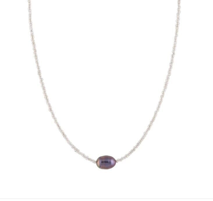 Delicate Artisan Pearl Necklace