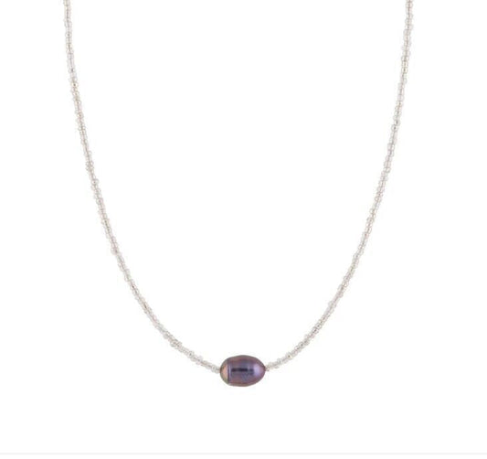 Delicate Artisan Pearl Necklace
