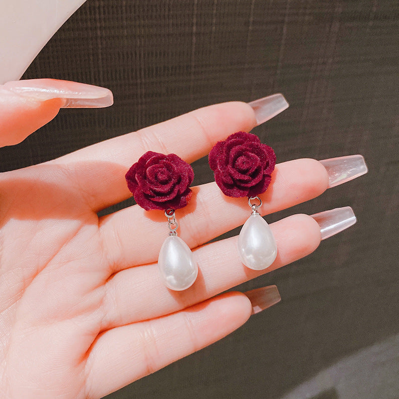 Delicate Artisan Pearl Earring