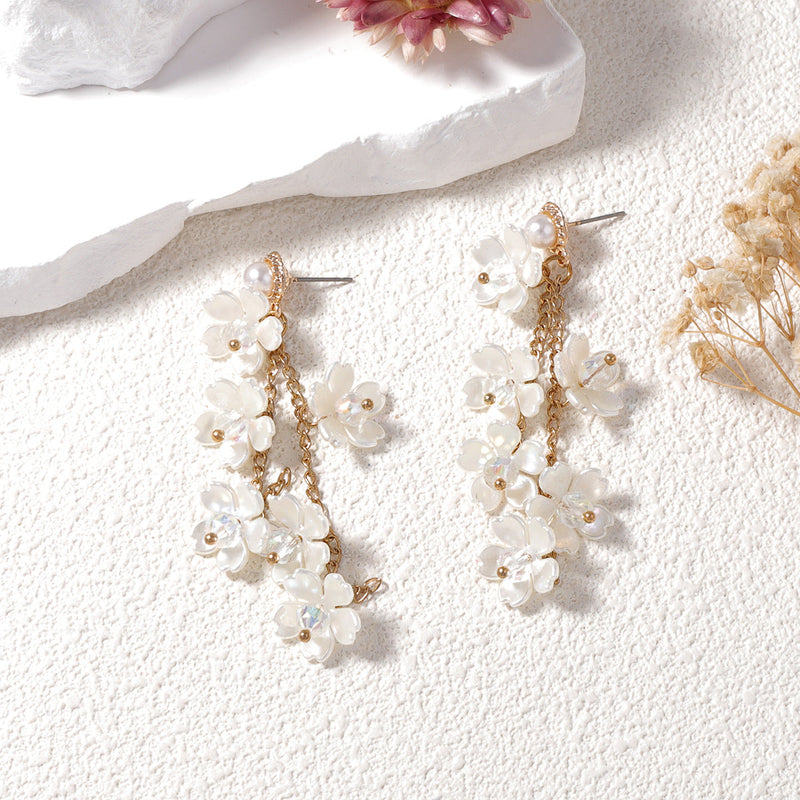 Delicate Artisan Pearl Earring