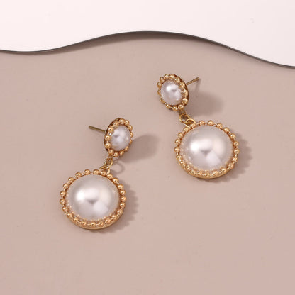 Delicate Artisan Pearl Earring