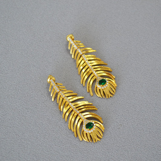 Vintage Handmade Silver Earring