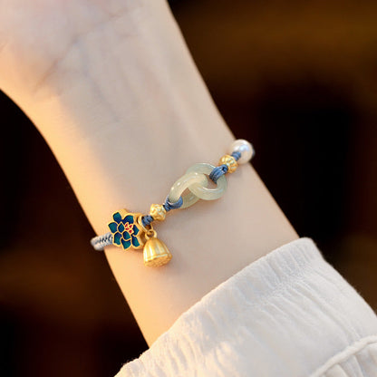 Delicate Artisan Pearl Bracelet
