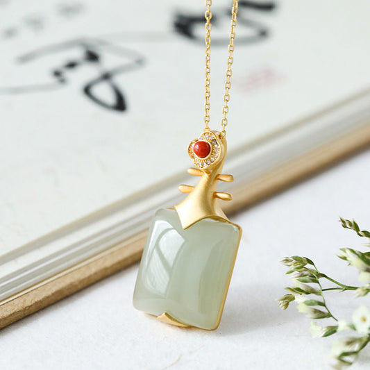 Delicate Artisan Silver Pendant