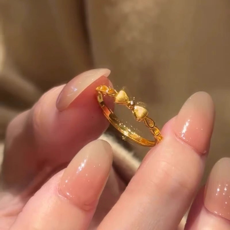 Beautiful Gold Ring with Unique Style