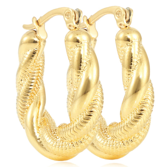 Beautiful Gold Earring with Unique Style