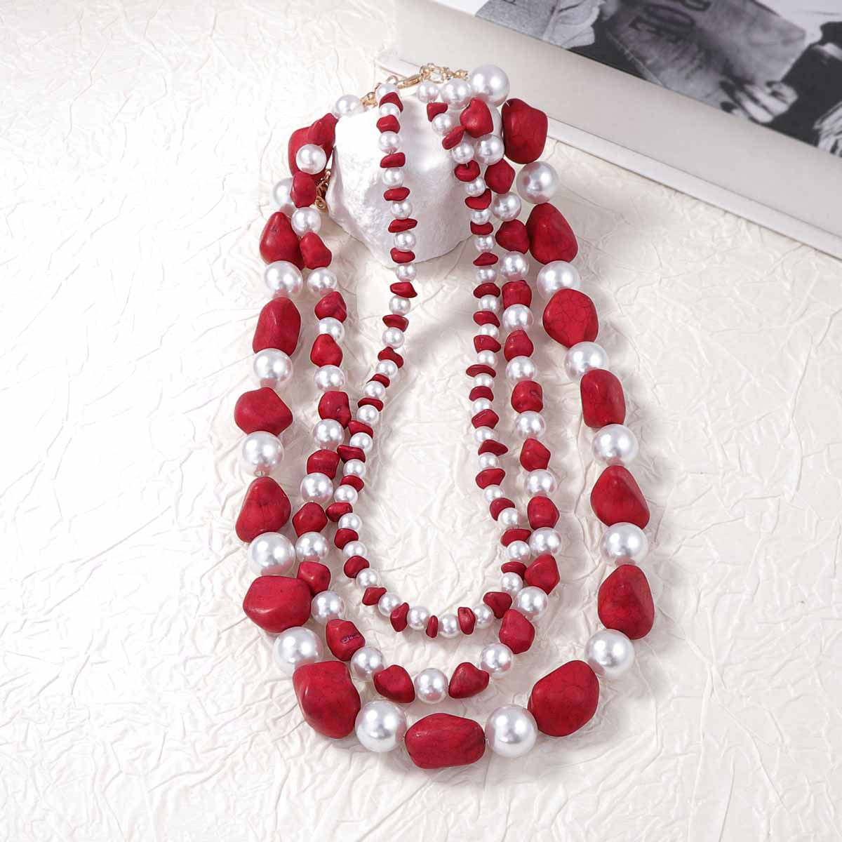 Vintage Handmade Pearl Necklace