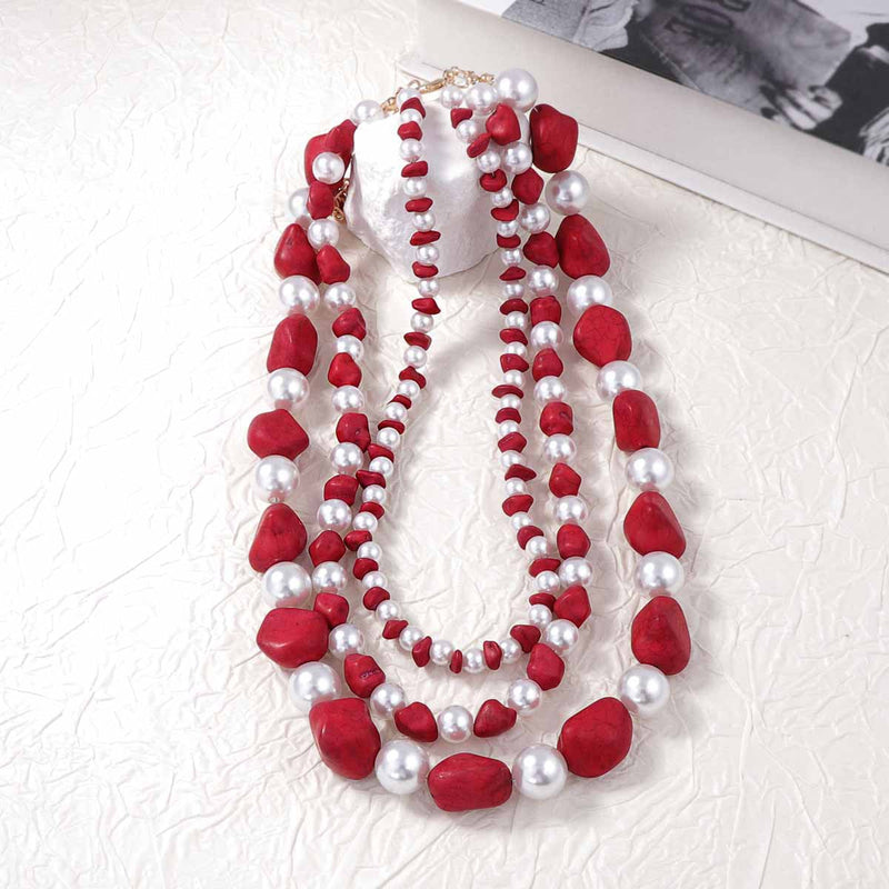 Vintage Handmade Pearl Necklace