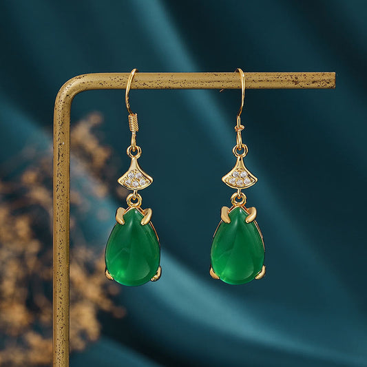 Vintage Handmade Gold Earring