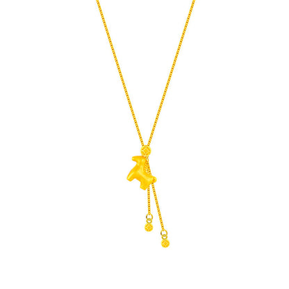 Beautiful Gold Necklace with Unique Style