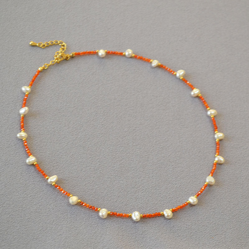 Beautiful Pearl Necklace with Unique Style