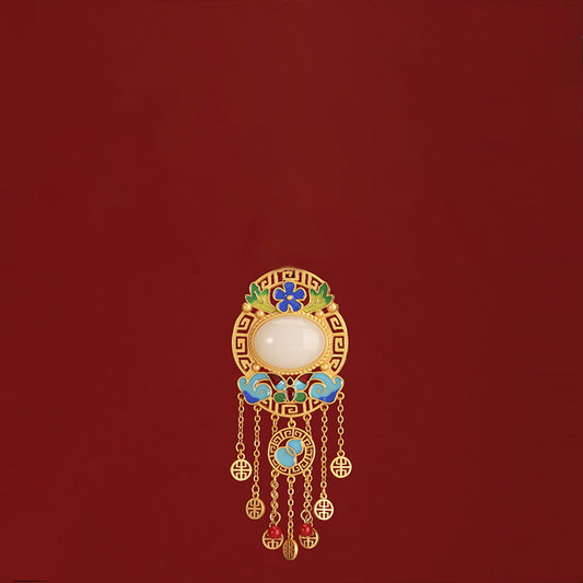 Vintage Handmade Gold Pendant