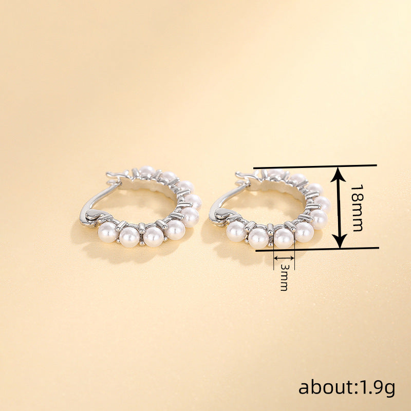 Romantic Pearl Earring for Special Moments