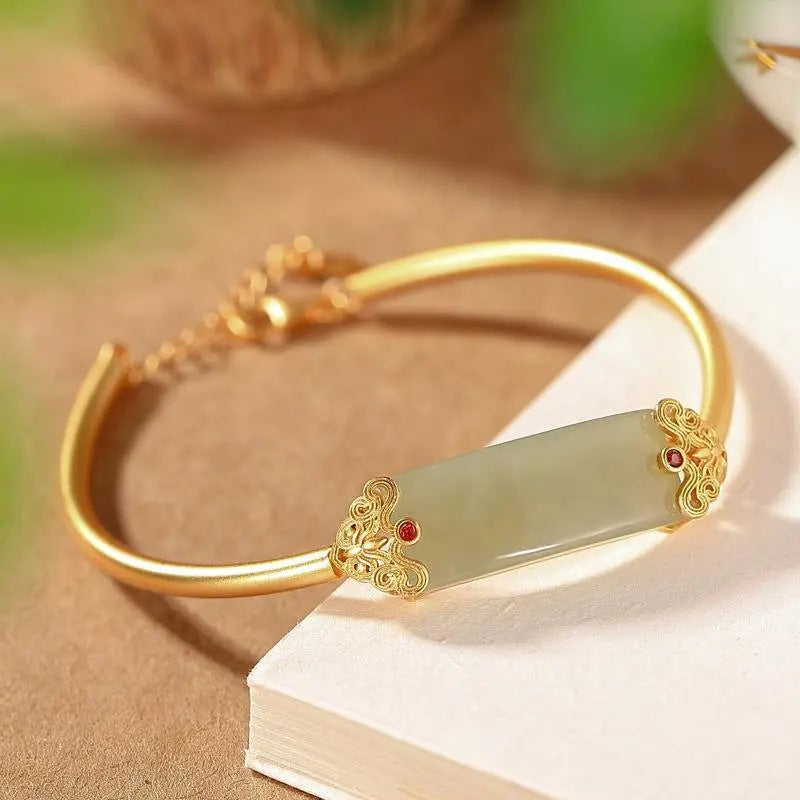 Delicate Artisan Gold Bracelet