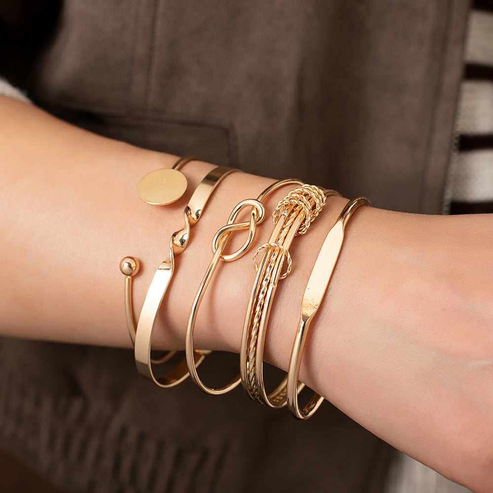 Vintage Handmade Gold Bracelet