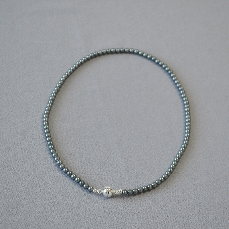 Delicate Artisan Pearl Necklace