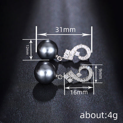Romantic Pearl Earring for Special Moments