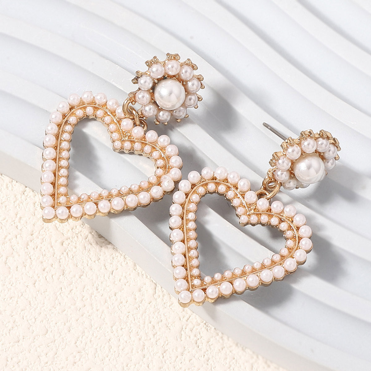 Delicate Artisan Pearl Earring