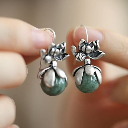 Delicate Artisan Silver Earring