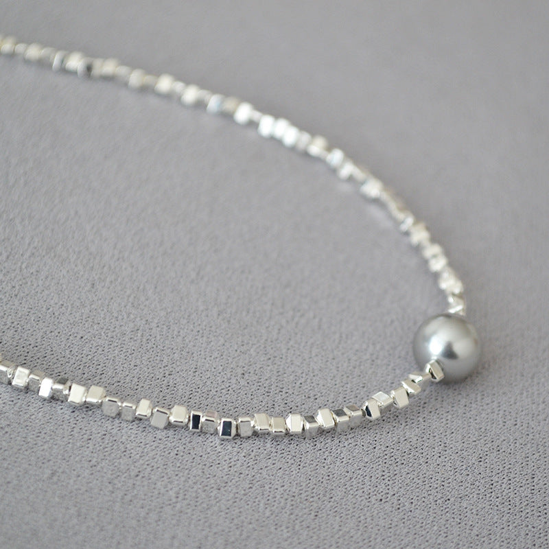 Romantic Silver Necklace for Special Moments