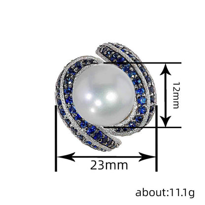 Romantic Pearl Ring for Special Moments