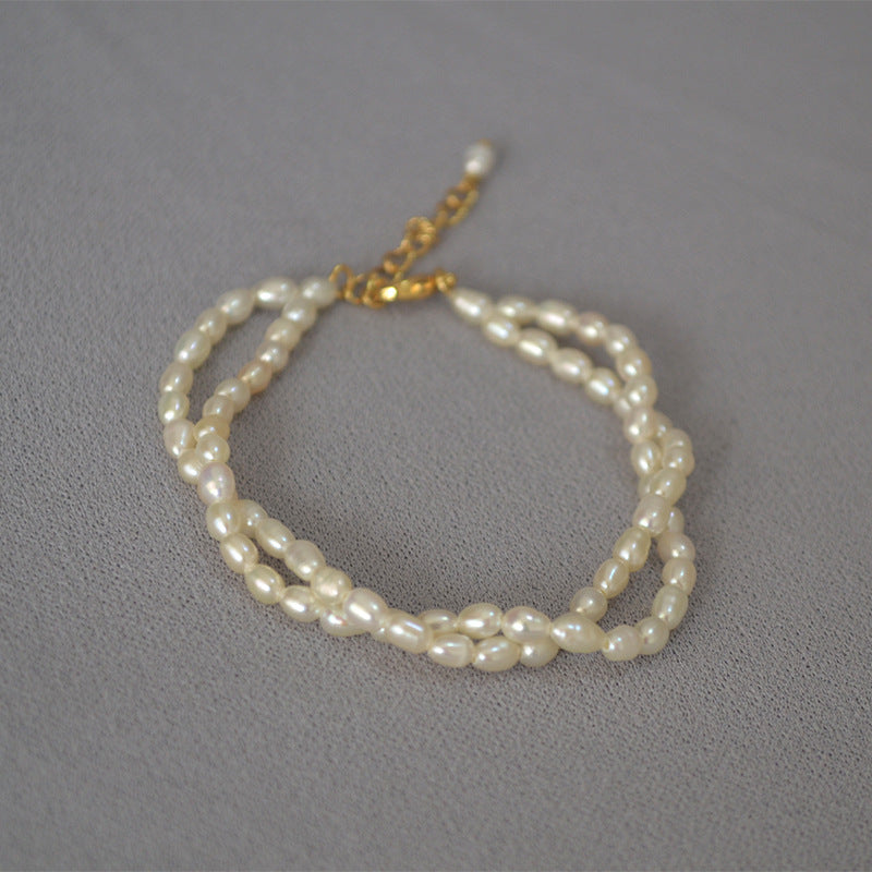 Delicate Artisan Pearl Necklace