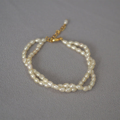 Delicate Artisan Pearl Necklace