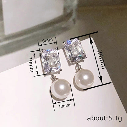 Delicate Artisan Pearl Earring