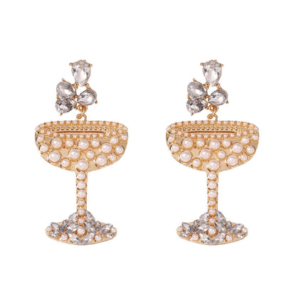 Delicate Artisan Pearl Earring