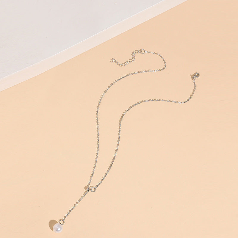 Delicate Artisan Pearl Necklace
