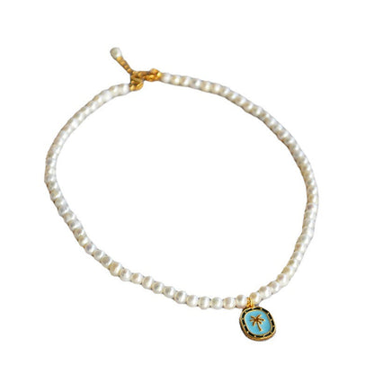 Vintage Handmade Pearl Necklace